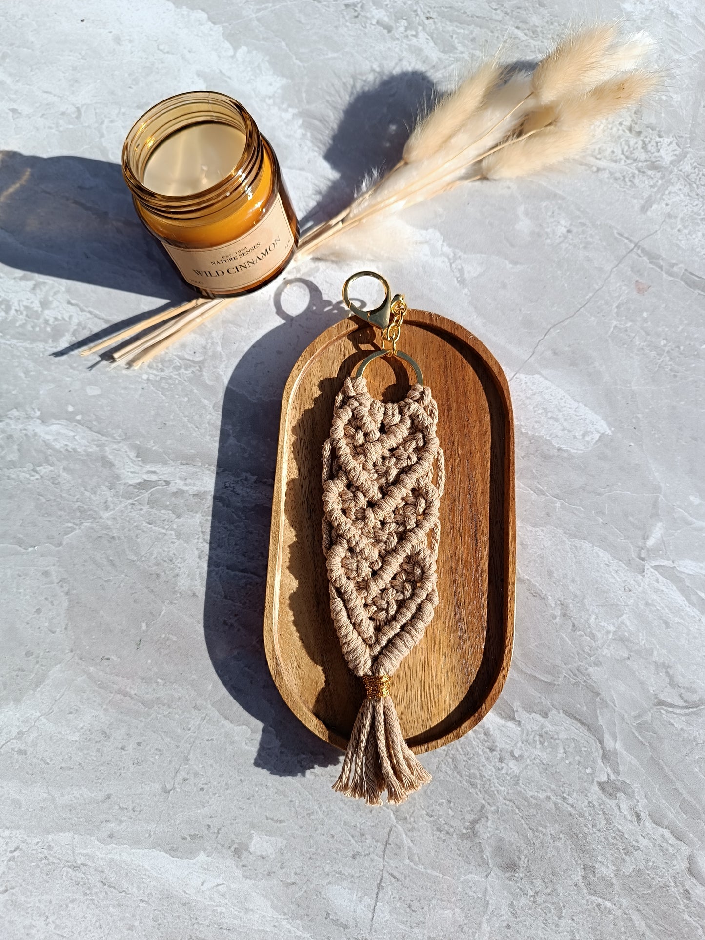 Porte clé Trois Cœurs