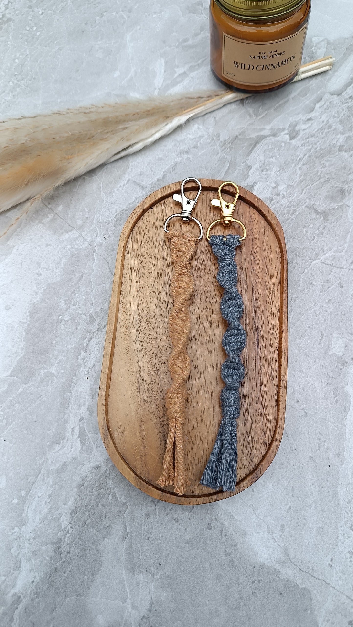 Porte clé torsade